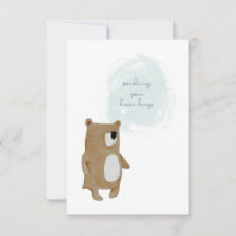 Sending You Bear Hugs Card