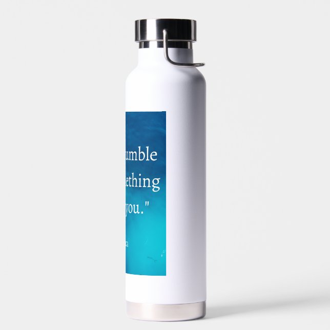 Seneca: Focus Forward, Don't Stumble on Past Water Bottle (Left)