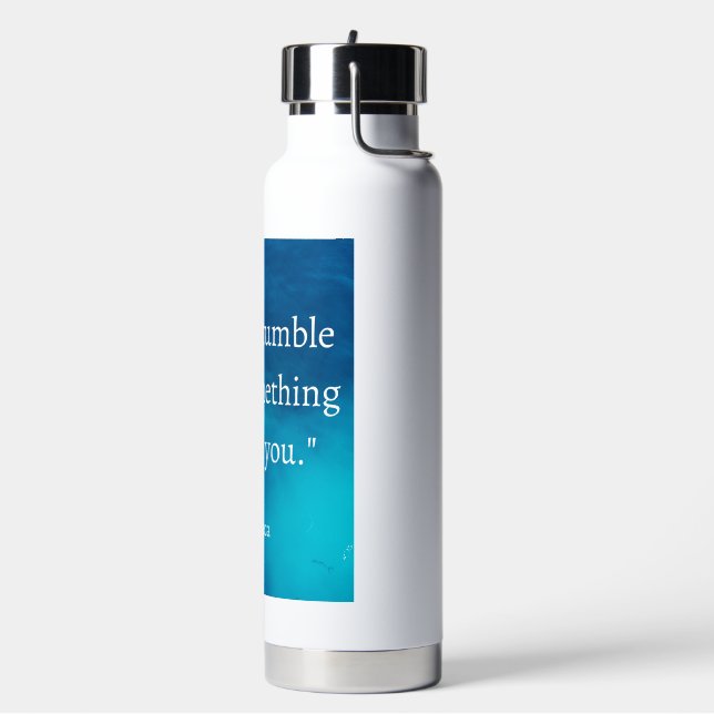 Seneca: Focus Forward, Don't Stumble on Past Water Bottle (Left)