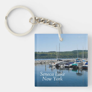 Seneca Lake in New York Key Ring