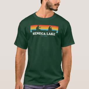 Seneca Lake New York Canoe T-Shirt