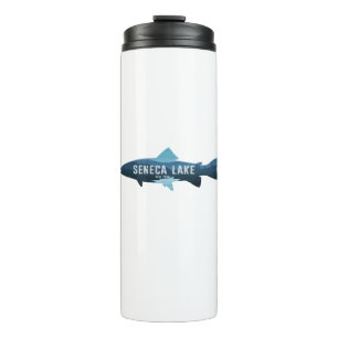 Seneca Lake New York Fish Thermal Tumbler