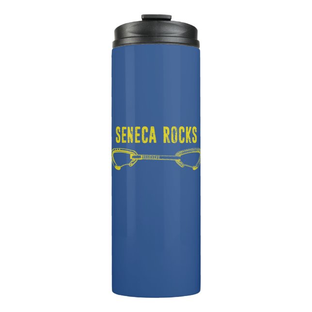 Seneca Rocks Climbing Quickdraw Thermal Tumbler (Front)