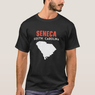 Seneca South Carolina USA State America Travel T-Shirt