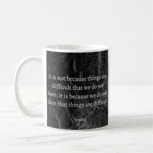 Seneca Stoic Quote Mug
