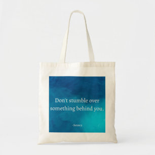 Seneca Stoic Quote Tote Bag
