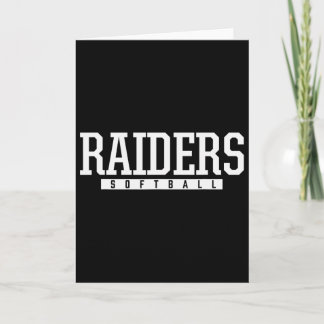 Seneca Valley Raiders Softll Hs  Card