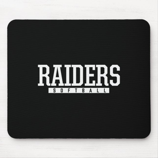 Seneca Valley Raiders Softll Hs  Mouse Mat (Front)