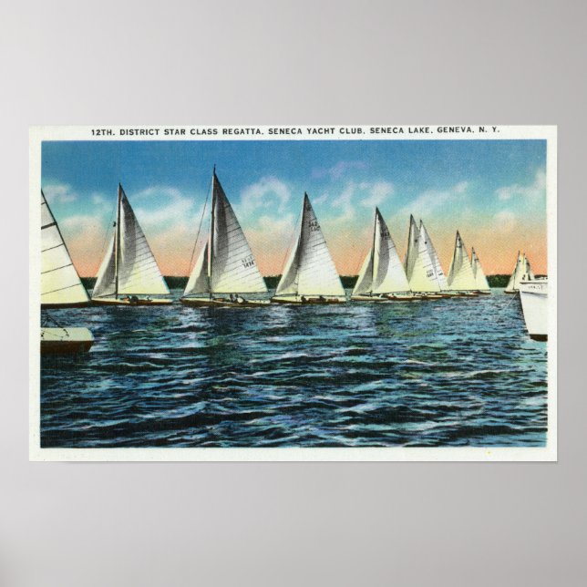 Seneca Yacht Club Poster (Front)