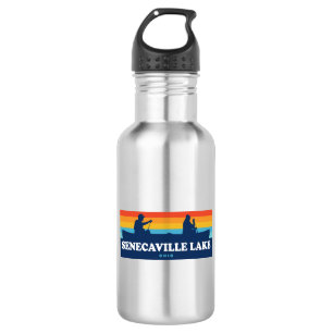 Senecaville Lake Ohio Canoe 532 Ml Water Bottle