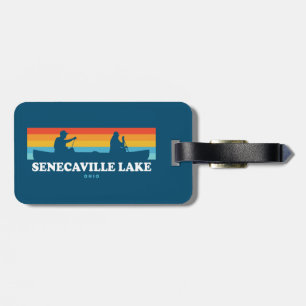 Senecaville Lake Ohio Canoe Luggage Tag