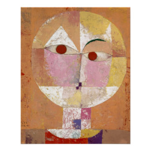 Senecio (Baldgreis) (1922) painting by Paul Klee Poster