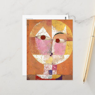 Senecio by Paul Klee Postcard