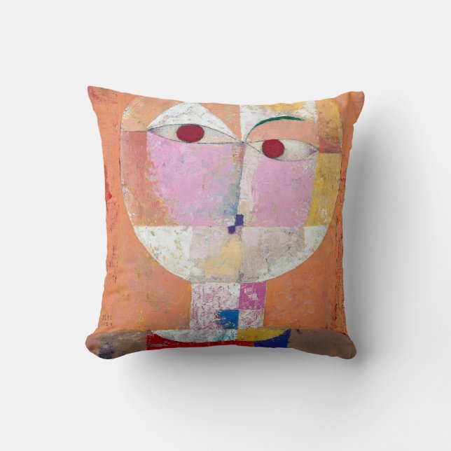 Senecio, Paul Klee Cushion (Front)
