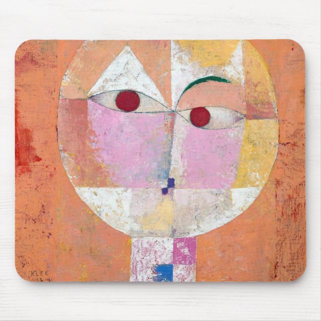 Senecio, Paul Klee Mouse Mat (Front)