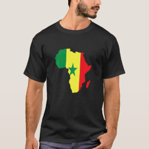 Senegal Africa Football 2022 Funny Senegal Soccer T-Shirt