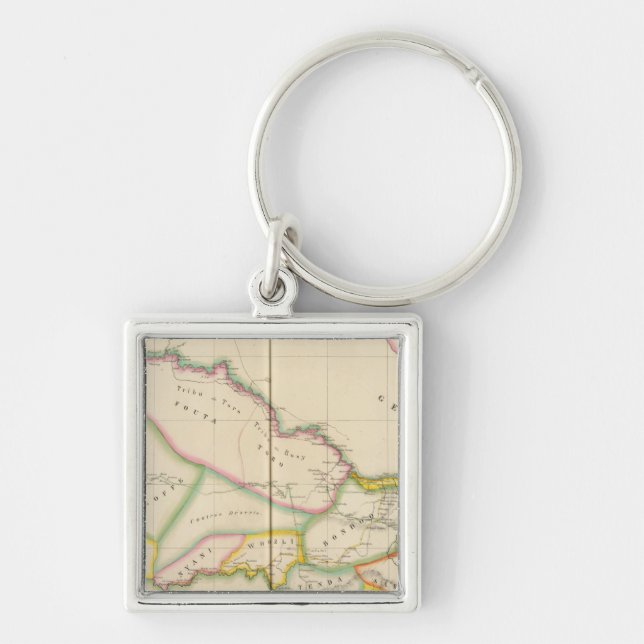 Senegal Africa Key Ring (Front)