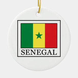 Senegal Ceramic Tree Decoration