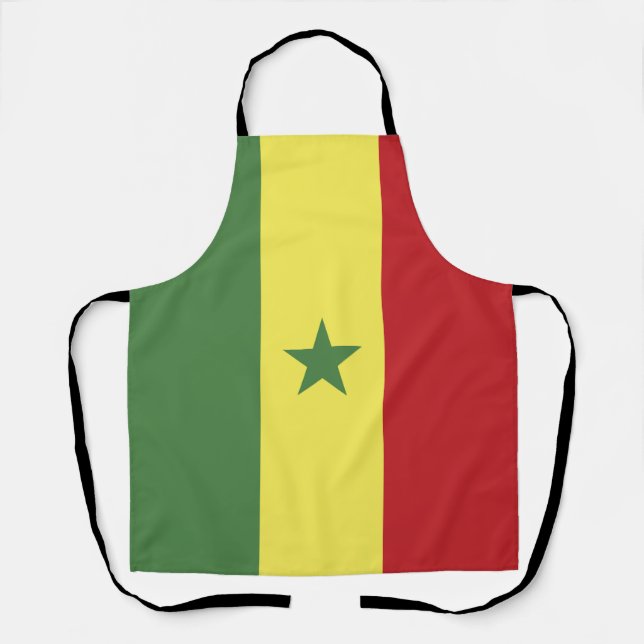 Senegal flag apron (Front)