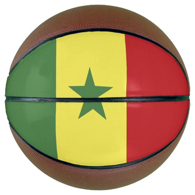 Senegal flag basketball (Front)