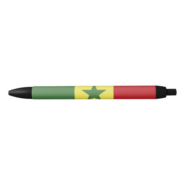 Senegal flag black ink pen (Front)