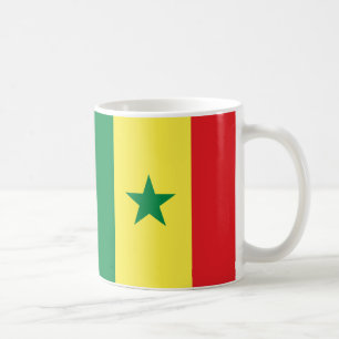  Senegal Flag Ceramic Coffee Mug