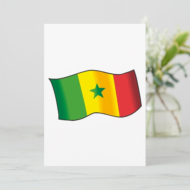 Senegal Flag Invitation (Creator Uploaded)