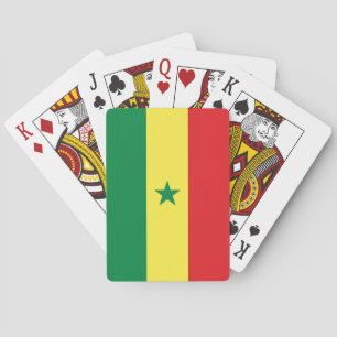 Senegal Flag Playing Cards