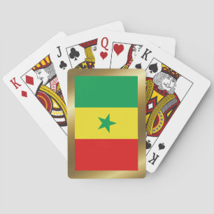 Senegal Flag Playing Cards