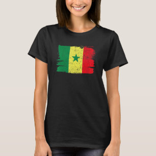 Senegal Flag Pride Friendship Proud Peace Vintage T-Shirt