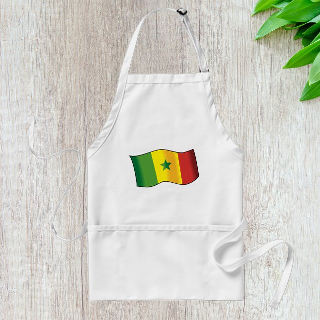 Senegal Flag Standard Apron (Creator Uploaded)