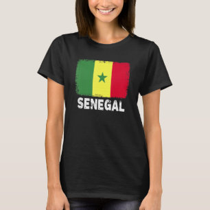 Senegal Flag Support Senegalese People Women Men T-Shirt