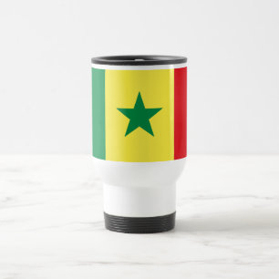 Senegal Flag Travel Mug