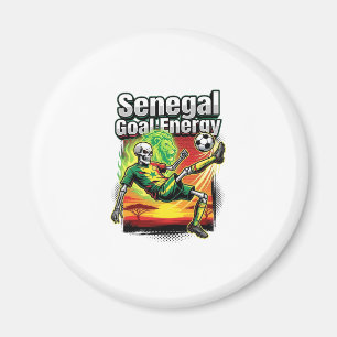 Senegal Goal Energy Skeleton Striker Nations Creat Magnet