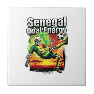 Senegal Goal Energy Skeleton Striker Nations Creat Tile
