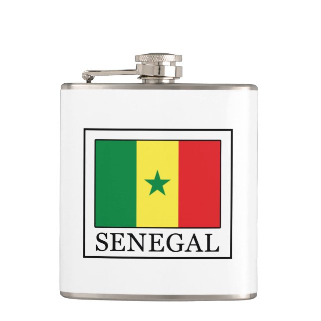 Senegal Hip Flask (Front)
