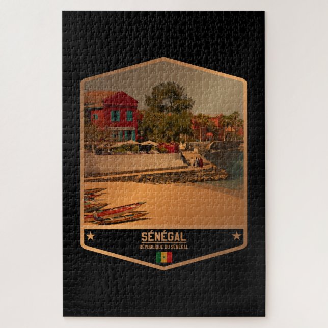 Senegal Jigsaw Puzzle (Vertical)