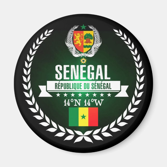 Senegal Magnet (Front)
