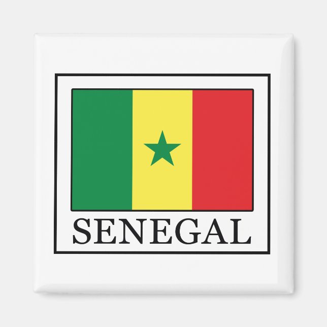 Senegal Magnet (Front)