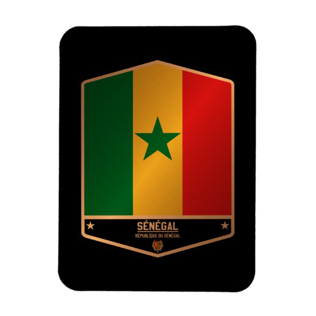 Senegal Magnet (Vertical)