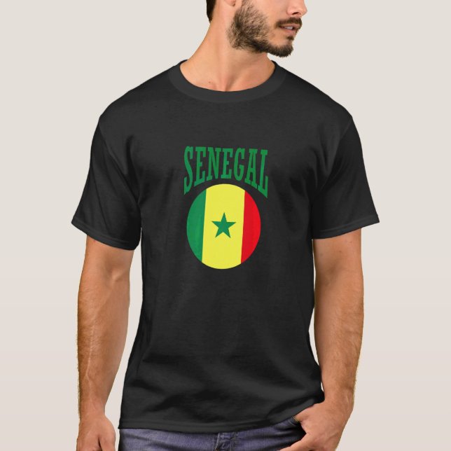 Senegal National Team  1 T-Shirt (Front)