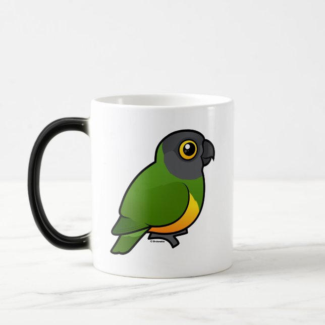 Senegal Parrot Magic Mug (Left)