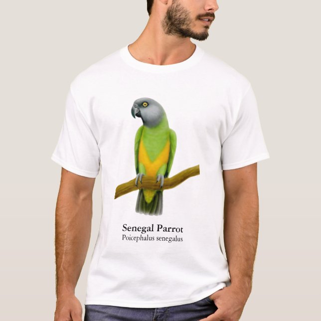 Senegal Parrot T-Shirt (Front)
