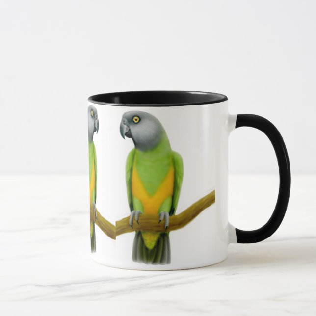 Senegal Parrots Mug (Right)