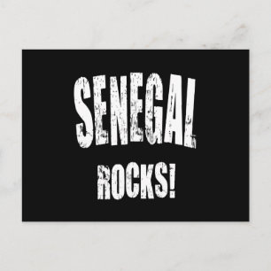 Senegal Rocks! Postcard