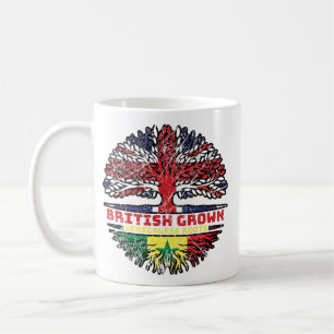 Senegal Senegalese Uk United Kingdom British Tree Coffee Mug