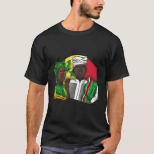 Senegal Senegalese West Africa Proud Love Flag Cou T-Shirt