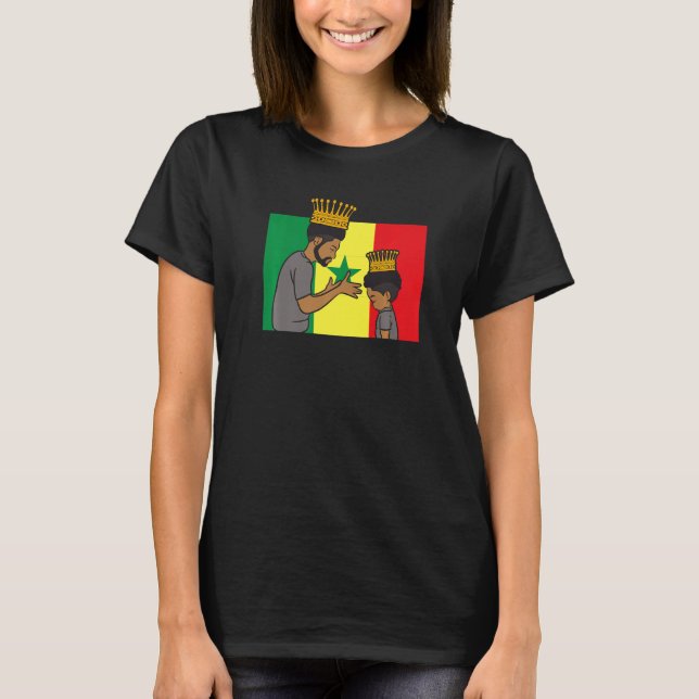Senegal Senegalese West Africa Proud Prince Boy So T-Shirt (Front)