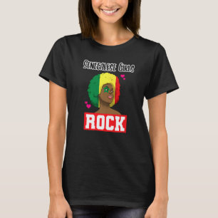 Senegal Senegalese West Africa Proud Princess Quee T-Shirt