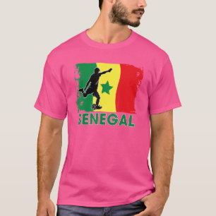Senegal Soccer Fan 2022 National Football Team Fl T-Shirt